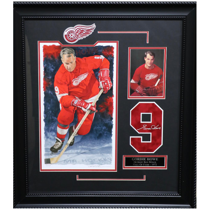 Gordie Howe - Art of Glen Green