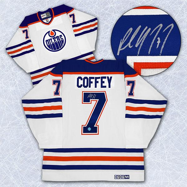 Paul Coffey Edmonton Oilers Autographed Jersey
