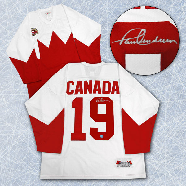 paul henderson team canada autographed jersey