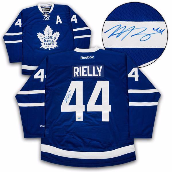 morgan rielly toronto maple leafs autographed jersey